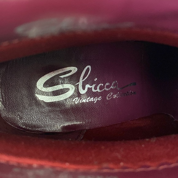 Sbicca Vintage Collection Kolli Beaded Suede Short Boots in Wine - Picture 5 of 8